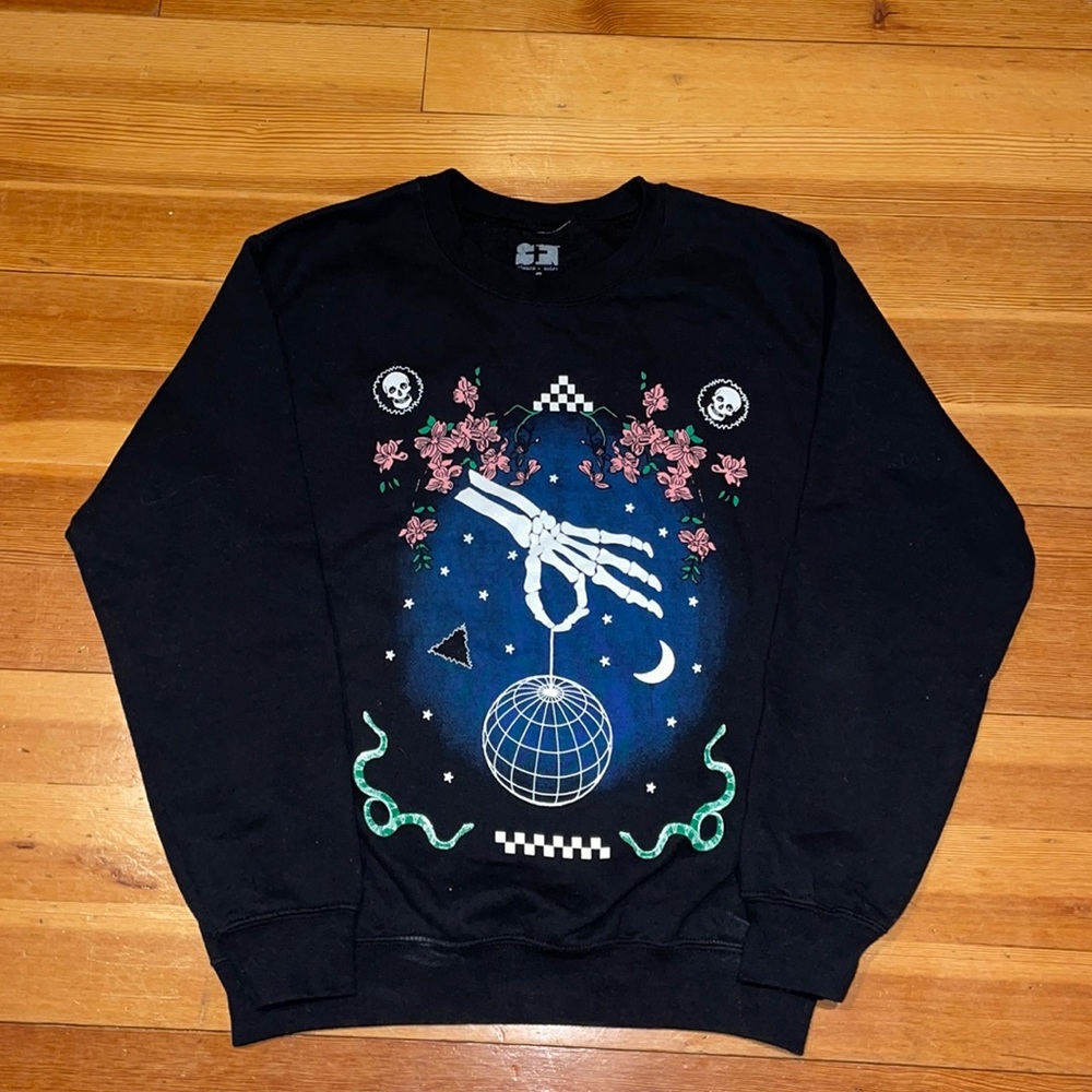 Urban Outfitters skeleton pullover